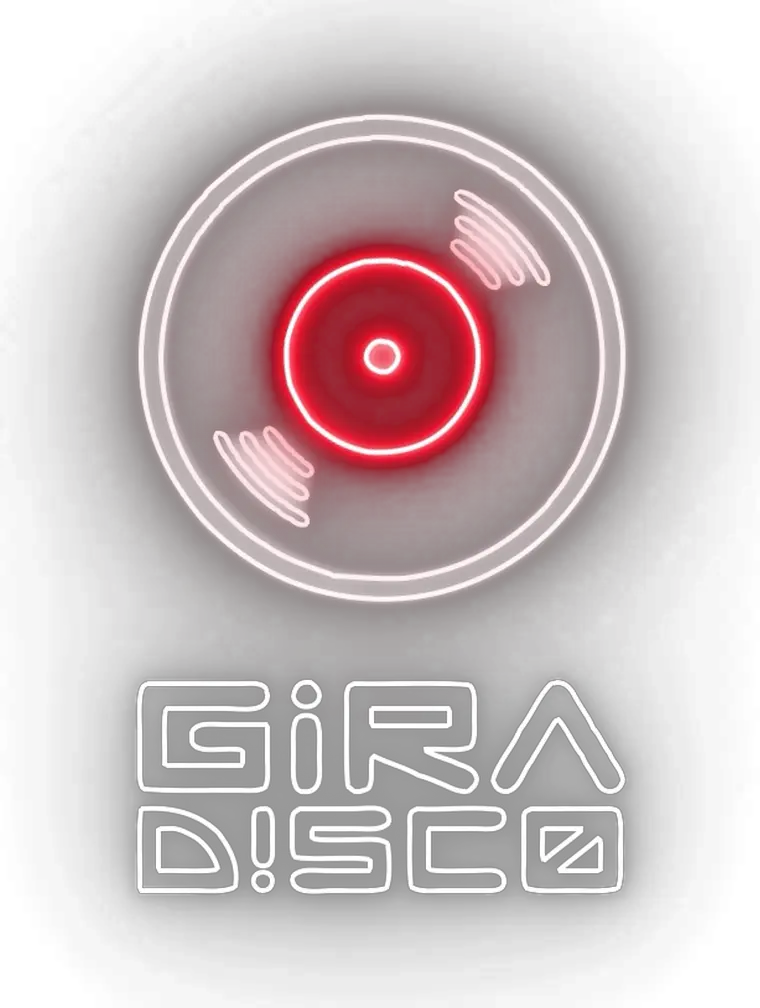 Gira Disco em neon